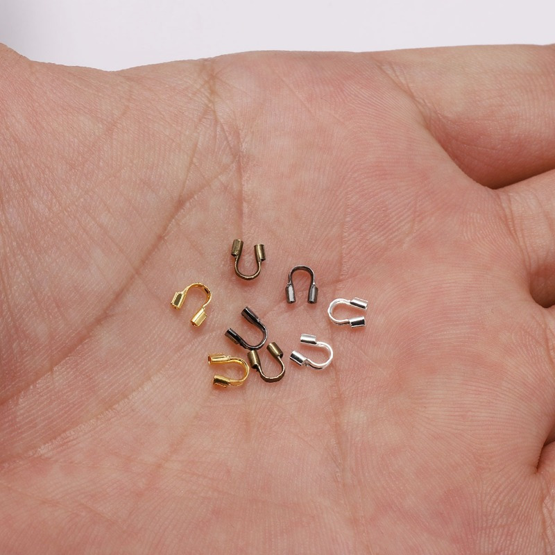 100-300pcs 3X4mm Wire Protecto - Jewelry Making Yarn avis et prix
