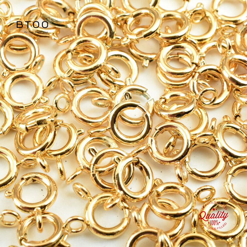 14K Gold Filled Spring Ring Cl - Jewelry Making Equipment avis et prix