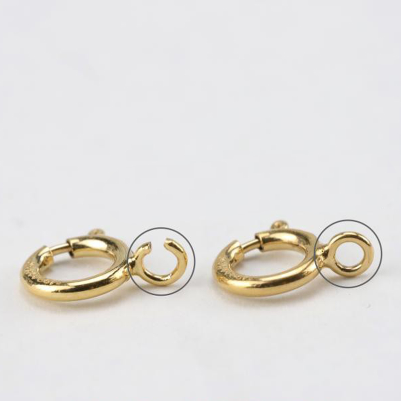 14K Gold Filled Spring Ring Cl - Jewelry Making Equipment avis et prix
